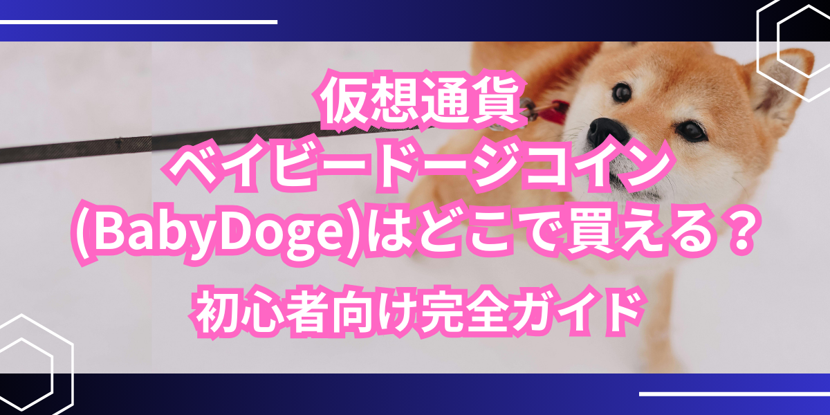 仮想通貨BabyDoge(ベイビードージコイン)アイキャッチ